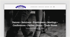 Desktop Screenshot of granadapavilion.com
